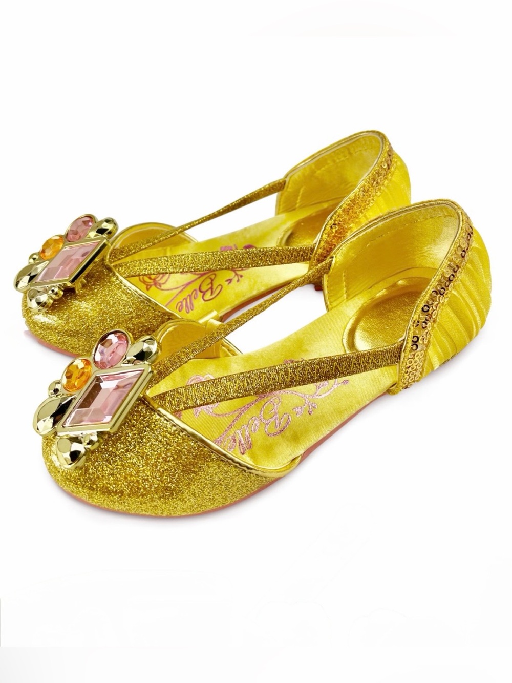 DISNEY STORE Belle Costume Shoes - 11/12